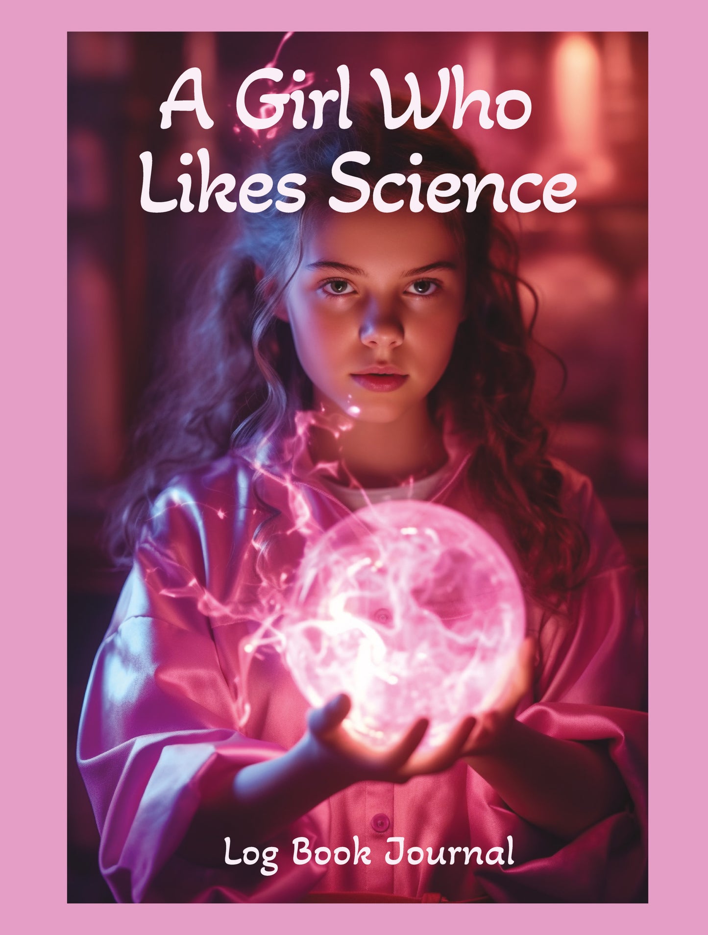 A Girl Who Loves Science - Pink