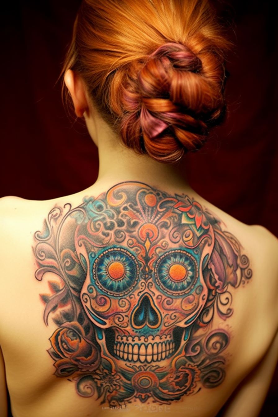 Tinta de calavera de azúcar