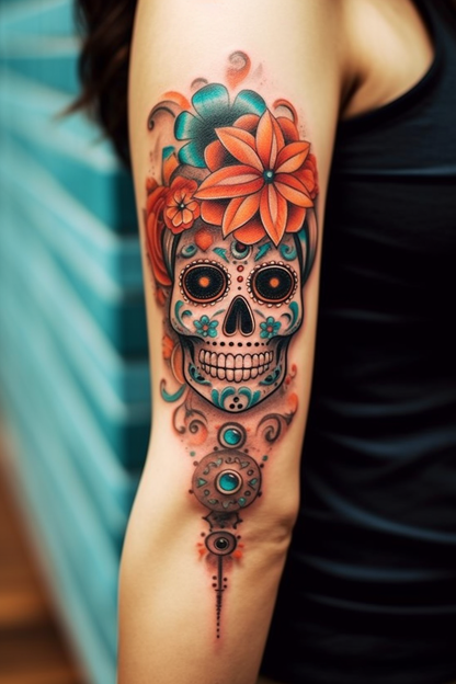 Tinta de calavera de azúcar