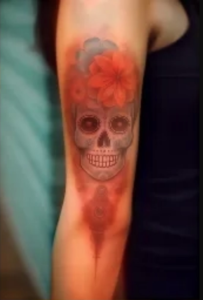 Tinta de calavera de azúcar