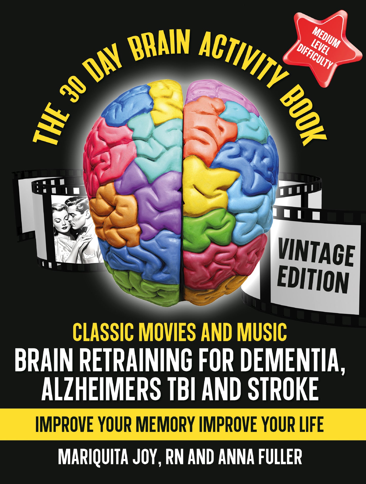 A 30 Day Brain Activity Book - Vintage Edition