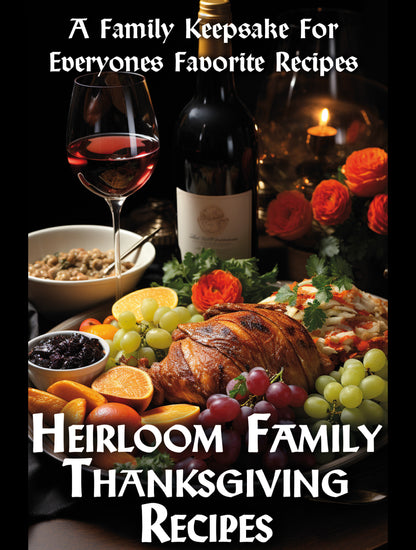 Heirloom Thanksgiving Recipe Book